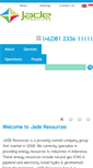 Mobile Screenshot of jaderesourcescorp.com
